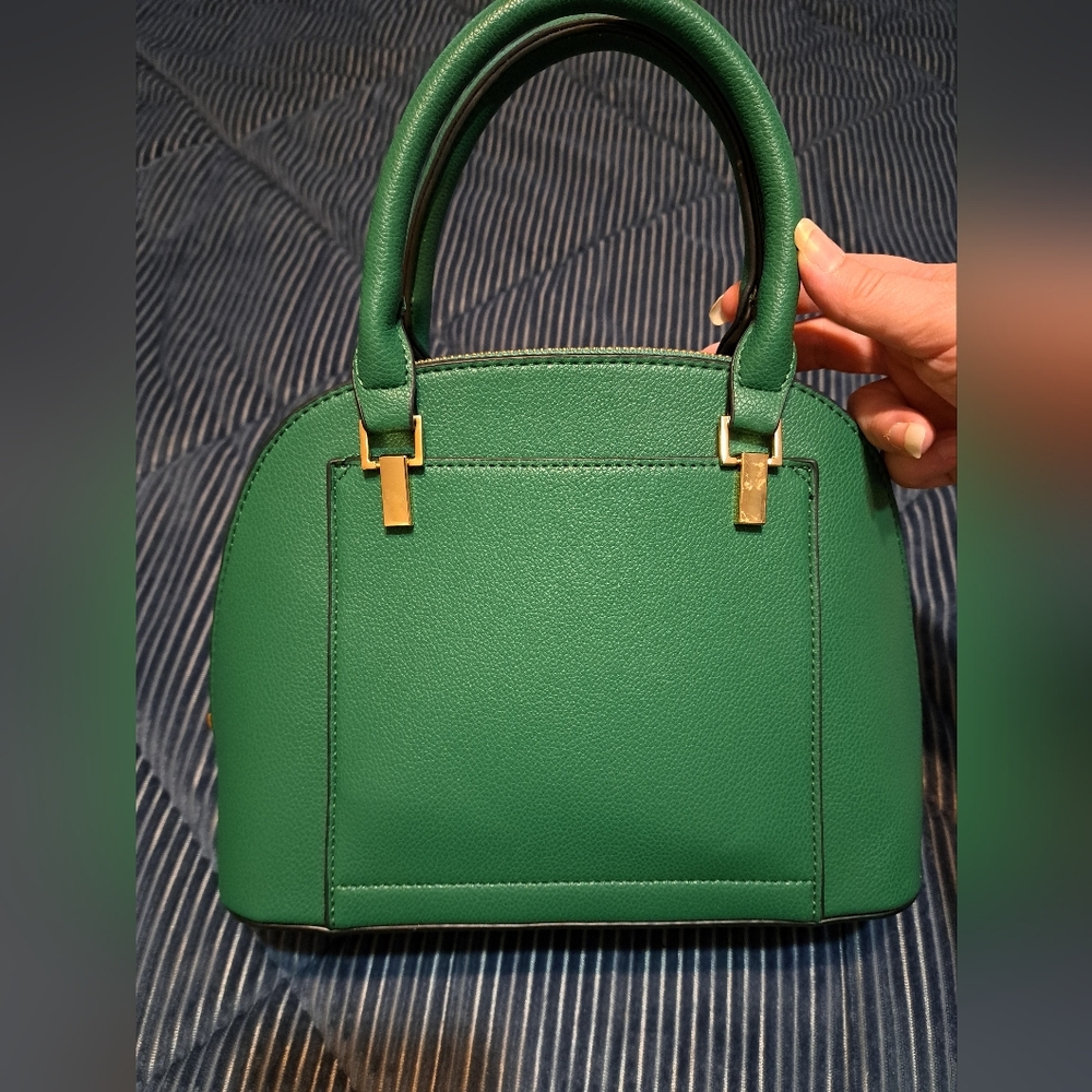 Green Handbag Satchel Or Crossbody